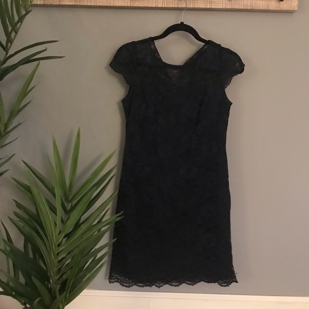 Blue dress